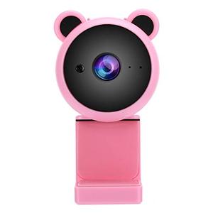 lot 15380 image: USB Computer Camera - 1080P HD Webcam - Video Recording Digital Webcam - Built in Microphone - for Live Broadcast, Video Meeting, Gaming(Pink)