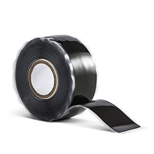 lot 15403 image: CLAVICHORD Seal Self Fusing Silicone Tape - 1 Inch Wide and 15 Feet Long Weatherproof Self Fusing Sealing Tape for Emergency Pipeline RepairCable BandageTool Fixing Black
