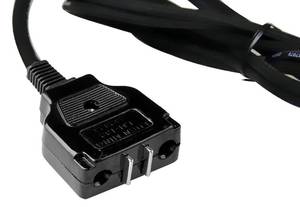 lot 15408 image: Secura Magnet Power Cord (Only Compatible L-DF401B-T Deep Fryer), 1M, Black