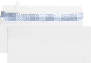 lot 15472 image: HERKKA #10 Security Self-Seal Envelopes, No.10 Windowless Bussiness Envelopes, Security Tinted with Printer Friendly Design - Size 4-18 x 9-12 Inch - White - 24 LB - 500 Pack