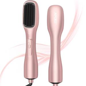 lot 15522 image: APOKE Blow Dryer Brush for Women, Professional 1200W Powerful Ceramic Tourmaline Negative Ion Hair Dryer Brush Blow Dryer Brush in One, 3 Heat2 Speed Settings Hot Air Brush Styler & Dryer