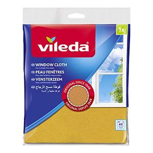 lot 15549 image: Vileda Glass Cleaning Window Cloth - Cleans Mirrors &amp Windows Without Leaving Streaks &amp Leaves Glass Surfaces Sparkling