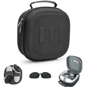 lot 15555 image: EUCARLOS Hard Carrying Case Compatible with Meta Quest 3  Quest 2  Vision Pro, VR Gaming Headset and Touch Controllers Travel Case with Lens Cover for Oculus Quest 32 Vision Pro Accessories