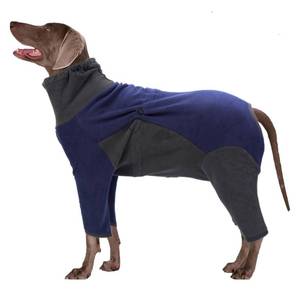 lot 15620 image: LIANZIMAU Dog Winter Coat,Warm Fleece Dog Jacket,Fullbody Dog Coat for Large Dogs,Windproof Comfy Pullover Dog Onesie Pajamas,Dog Cold Weather Clothes for Small Medium Large Pet Travel Sleep
