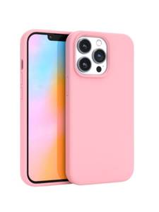 lot 15671 image: FELONY CASE - iPhone 14 Pro Max Case - Pastel Pink Silicone Phone Cover  Liquid Silicone with Anti-Scratch Microfiber Lining, 360° Shockproof Protective Case for Apple iPhone 14 Pro Max