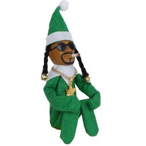 lot 15682 image: Christmas Elf Doll, Handmade Elf Doll on The Shelf, Christmas Elf Doll Decoration, Handmade Elf Doll, Suitable for Family Holiday Party Decorations