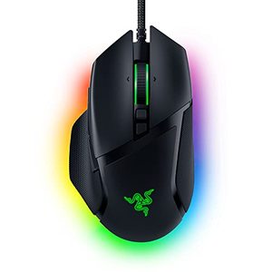 lot 15689 image: Razer Basilisk V3 Customizable Ergonomic Gaming Mouse Fastest Gaming Mouse Switch - Chroma RGB Lighting - 26K DPI Optical Sensor -Classic Black