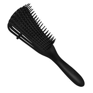 lot 15699 image: Detangling Brush for Afro AmericaAfrican Hair Textured 3a to 4c Kinky WavyCurlyCoilyWetDryOilThickLong Hair, Knots Detangler Scalp Massage Comb Hair Detangler for Women (1 pc, Black)