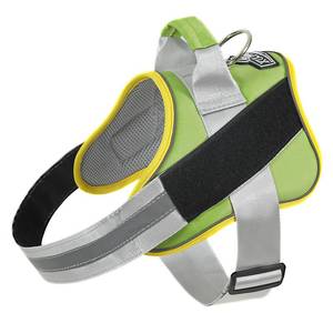 lot 15726 image: Bolux Dog Harness, No-Pull Reflective Dog Vest, Breathable Adjustable Pet Harness with Handle for Outdoor Walking - No More Pulling, Tugging or Choking (Dark Green, XL)