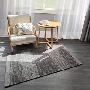 lot 15732 image: AMIDA 3x5 Rugs for Entryway Grey Non Skid Machine Washable - Abstract Stripe Design - Flat Weave - Easy Care Dog Friendly - Living Room Area Rug 3x5 Gray Charcoal for Home Indoor Floor