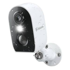 lot 15787 image: GALAYOU Security Cameras Wireless Outdoor - 2K Battery Powered WiFi Surveillance Indoor Camera for Home Security AI Motion Alert with Siren Spotlight Color Night Vision, Waterproof, CloudSD Storage