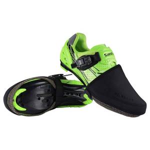 lot 15793 image: ROCKBROS Cycling Shoe Covers Toe Covers Winter Toe Warmers Cycling Overshoes Protectors Kevlar Black 1 Pair LXL(7-12US)