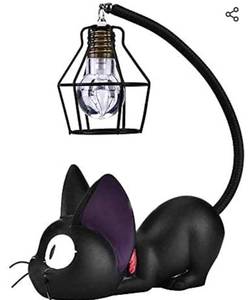 lot 15823 image: Kiki Lamp, Resin Cat Lamp, Kiki Night Light