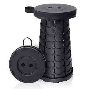 lot 15825 image: VOLIXOD Foldable Telescoping Stool Portable, Retractable Stool for Adults, Upgraded Collapsible Folding Seats with Load Capacity 550lbs, Camping Stools for Adults