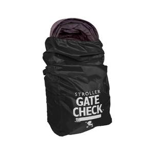 lot 16001 image: J.L. Childress Gate Check Bag for Single & Double Strollers - Stroller Bag for Airplane - Large Stroller Travel Bag for Airplane - Air Travel Stroller Bag - Black