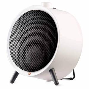 lot 16030 image: Honeywell HCE200W UberHeat Ceramic White Energy Efficient Space Saving Portable Heater with 2 Heat Settings & Adjustable Thermostat for Living Room, Bedroom, Office