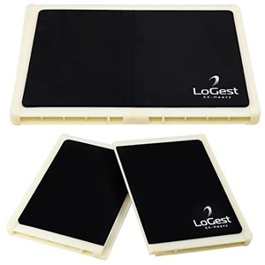 lot 16033 image: Logest Rebreakable Boards Martial Arts - Taekwondo Karate MMA Boards - Reusable Plastic Training Breaking Boards for Kids & Adults 2 Pack
