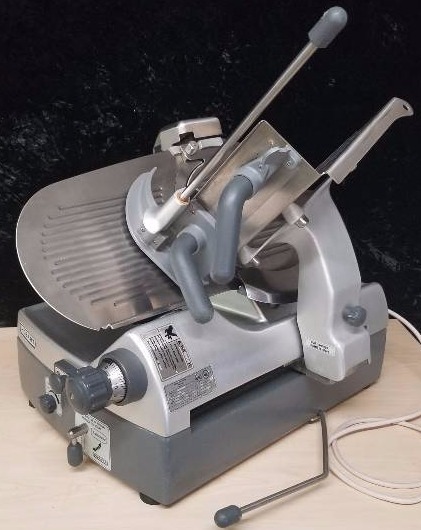 lot 3324 image: Hobart 2912 automatic meat slicer with sharpener