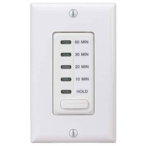 lot 37352 image: Intermatic EI210W Electronic Auto-Off Timer 10203060 Minutes, White