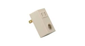 lot 37353 image: Woods 59407 (White) 59407WD Indoor Light Control Sensor with Photocell 120-Volt