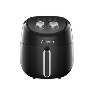 lot 37369 image: Air Fryer 8 Preset Menus 4.5 QT Airfryer Easy to Use with Adjustable Temperature Control with 8 Cooking References Nonstick Tray Auto Shutoff 1400W Hot Air Fryer Black