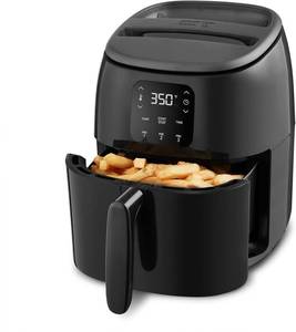 lot 37388 image: DASH Tasti-Crisp�� Electric Air Fryer Oven, 2.6 Qt., Black �� Compact Air Fryer for Healthier Food in Minutes, Ideal for Small Spaces - Auto Shut Off, Digital, 1000-Watt