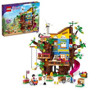 lot 37389 image: LEGO Friends Friendship Tree House 41703 Set with Mia Mini Doll, Nature Eco Care Educational Toy, Gifts for Kids, Girls and Boys Ages 8 Plus - Retail $79.99