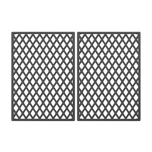 lot 37432 image: SafBbcue Prismatic Grate for Pit Boss Series 820 850 Grill Parts, Pit Boss 820 PB820D PB820D3 Smoker Parts, Pit Boss Pro Series II 850 Wood Pellet Grill PB850PS2 PB850XL Replacement Parts, Cast Iron. 19�13 34