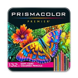 lot 37446 image: Prismacolor Colored Pencils, Premier Soft Core Pencils, Assorted, 132 Count - Retail $104.64