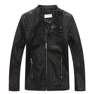 lot 37478 image: LJYH Boys Faux Soft Leather Jackets Children Biker Outerwear Coats Black 1112yrs