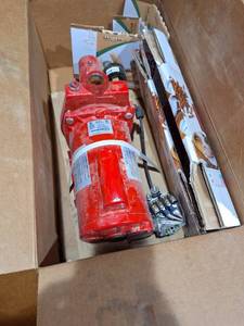 lot 37490 image: Red Lion RJS-100-PREM 1 HP, 23 GPM, 115230 Volt, Premium Cast Iron Shallow Well Jet Pump, Red, 602208, 9.1 x 17.8 x 9.1 inches - Retail $388.99. USED Most likely inoperable.FOR PARTS AT BEST