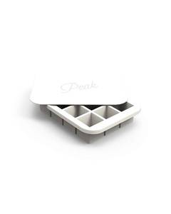 lot 37513 image: W&P Peak Silicone Everyday Ice Tray w Protective Lid  White  Easy to Remove Ice Cubes  Food Grade Premium Silicone  Dishwasher Safe, BPA Free