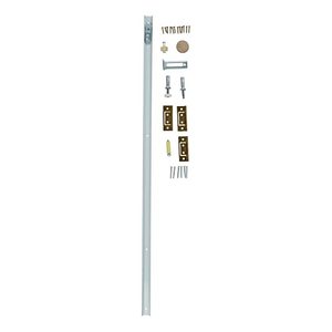 lot 37520 image: National Hardware N343-715 391S Folding Door Hardware Set in White,36 Inch