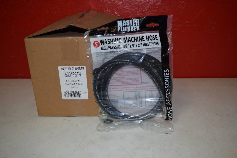 lot 14 image: 6 Master Plumber Washing Machine Hoses