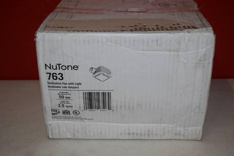 lot 19 image: NuTone Ventilation Fan with Light
