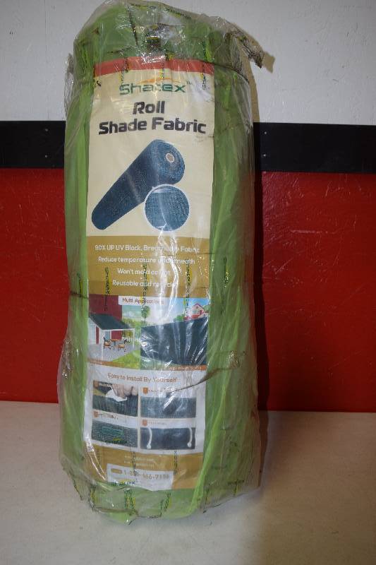 lot 31 image: Roll Shatex Shade Fabric