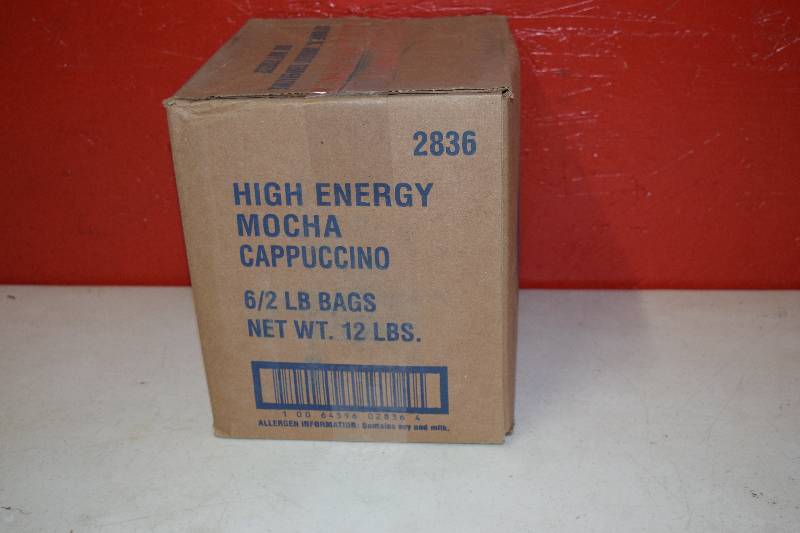 lot 74 image: 6 Bags High Energy Mocha Cappuccino Mix