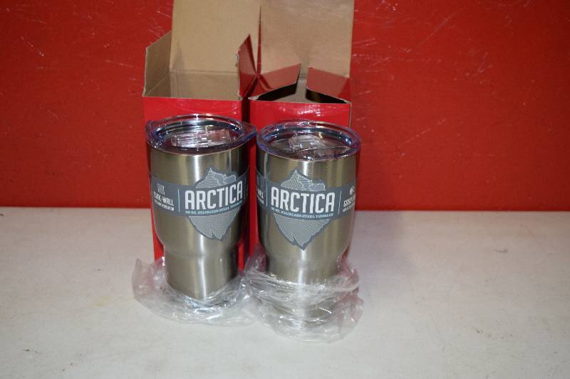 lot 79 image: 2 Arctica Stainless Steel Insulated Cups