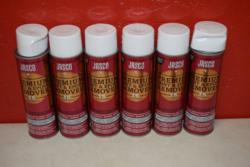 lot 102 image: 6 Cans Jasco Premium Paint & Epoxy Remover
