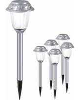 lot 171 image: 6 Pack Solar Path Lights