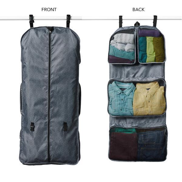 lot 174 image: Rume Traveler Pack 2 in 1 Garment Travel Organizer