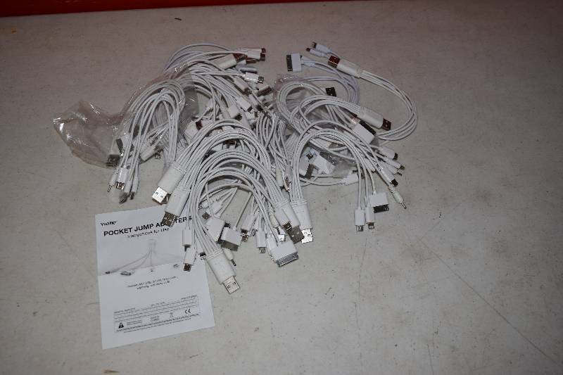 lot 175 image: 25 Viatek Pocket Jump Adapters