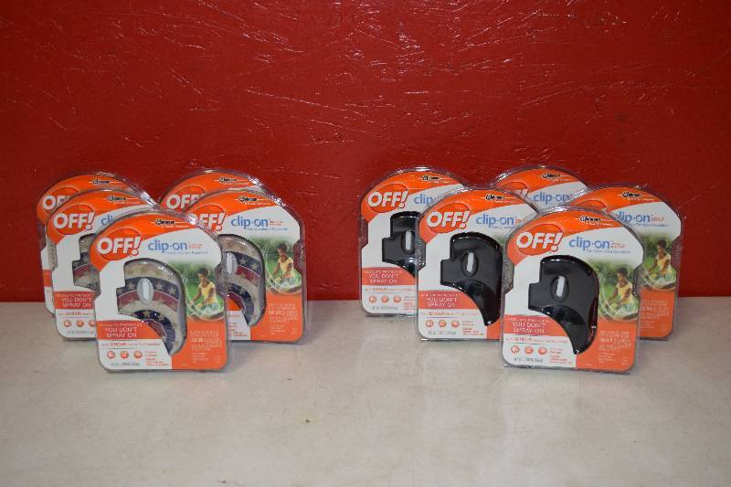lot 217 image: 10 Off Clip on Mosquito Repellents
