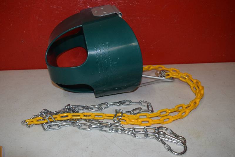 lot 277 image: Jungle Gym Kingdom High Back Full Bucket Toddler Swing Seat