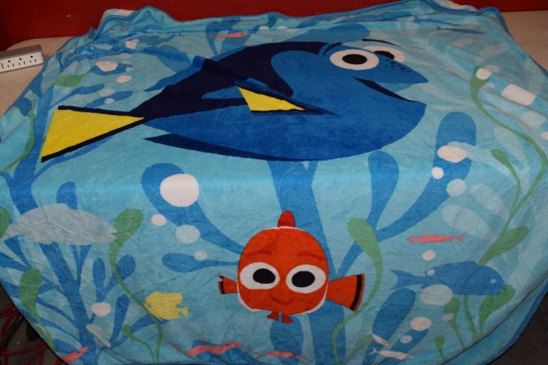 lot 299 image: Finding Dory Plush Throw