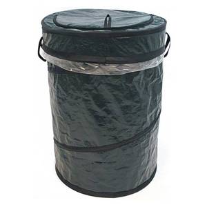 lot 1320 image: Campers Choice Pop Up Trash Container Green