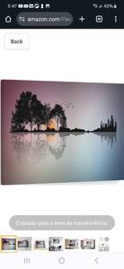 lot 1338 image: Guitar Wall Art Canvas Prints Music Art Wall Decor Abstract Guitar Tree Island Picture Artwork Guitar Poster For Bedroom Living Room Music Room Wall Decoration - 16x24 Inch 2 Units