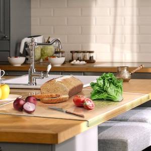 lot 1346 image: Gracenal Acrylic Large Cutting Boards for Kitchen, Clear Cutting Board Non Slip, 24x18 Inch Charcuterie Boards, Apartment Must Haves Kitchen Accessories, Desk Mat Protector, Birthday Gifts for Mom