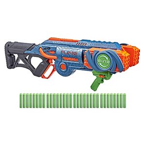lot 1362 image: NERF Elite 2.0 Flipshots Flip-32 Blaster with 32 Dart Barrels That Flip to Double Your Firepower, 32-Dart Capacity, 32 Nerf Elite Darts