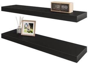 lot 2156 image: BAMEOS Floating Shelf,Wall Shelf,Decor Wall Mounted Shelves,Hanging Shelf Set L24xW6 for Bathroom Kitchen Living,Kitchen,Room Bedroom Storage,Black